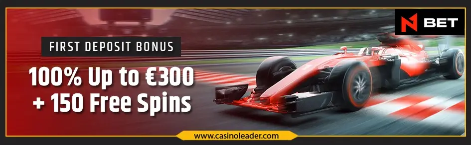 N1Bet Casino €300 First Deposit Welcome Bonus + 150 FS N1Bet Casino €300 First Deposit Welcome Bonus + 150 FS